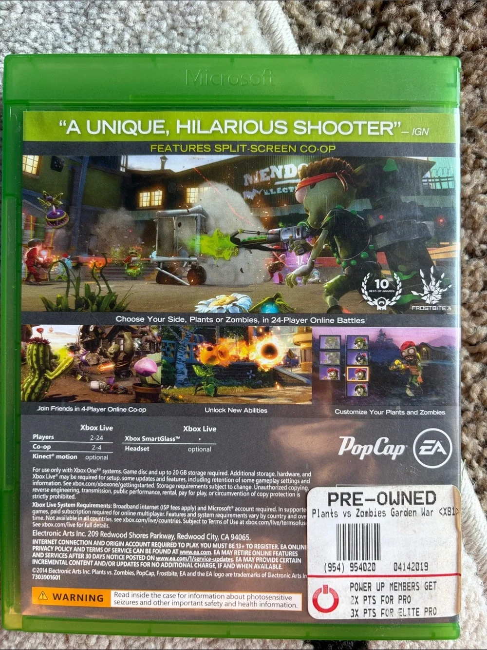 Plants vs. Zombies: Garden Warfare